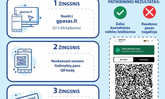 В Литве действующий «паспорт возможностей»: как получить, установить и какие привилегии он даёт?