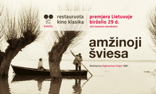 Restauruoto filmo „Amžinoji šviesa“ premjera Visagine