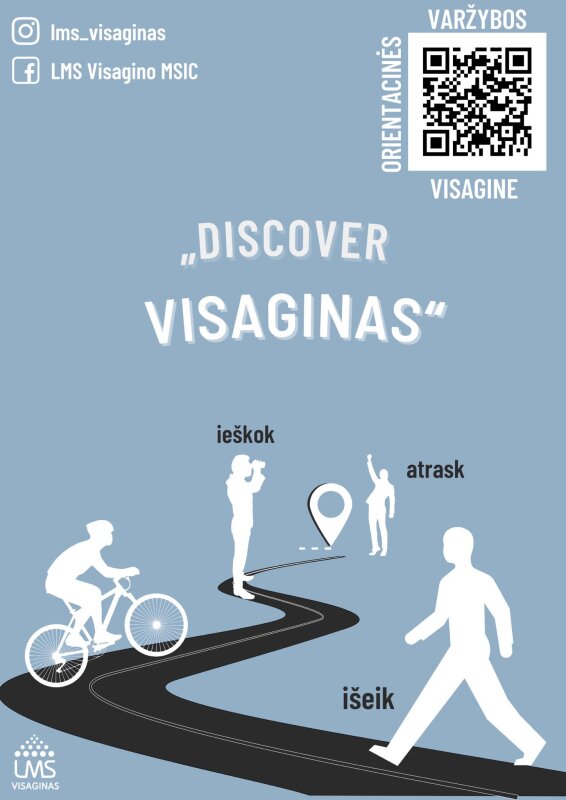 Orientacinės varžybos „Discover Visaginas”