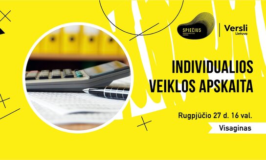 Individualios veiklos apskaita