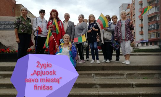 Senjorų žygis „Apjuosk savo miestą“