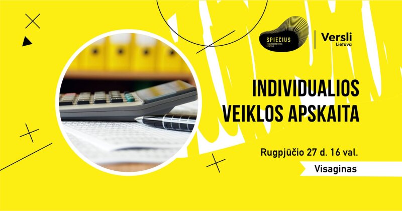 Individualios veiklos apskaita