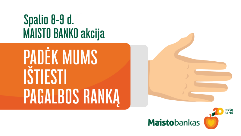 Ištiesti pagalbos ranką vėl kvies „Maisto banko“ 