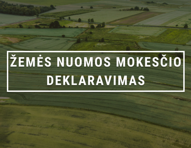 Dėl nuomos mokesčio už valstybinę žemę