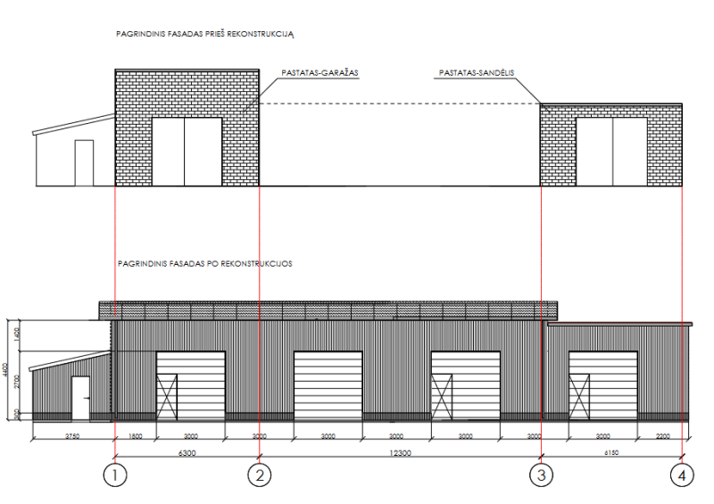 Visuomenės informavimas apie numatomą statinių projektavimą