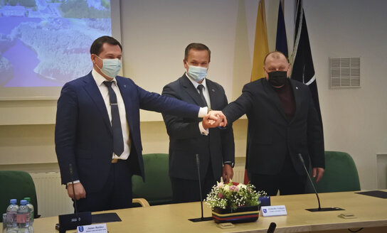 Мэры самоуправлений Висагинаса, Зарасайского и Игналинского районов подписали договор о создании...