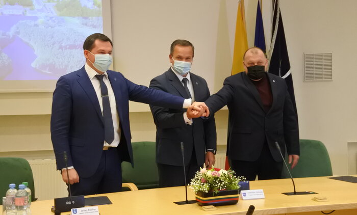 Visagino, Ignalinos ir Zarasų rajono savivaldybių merai pasirašė sutartį dėl funkcinės zonos...