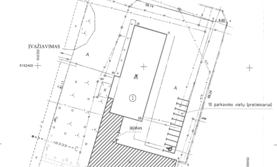 Visuomenės informavimas apie numatomą administracinio-buitinio pastato projektavimą