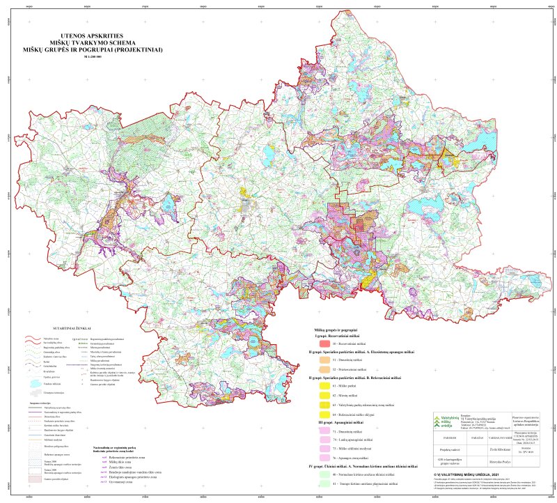 Kviečiame visuomenę dalyvauti svarstant Utenos apskrities miškų tvarkymo schemą