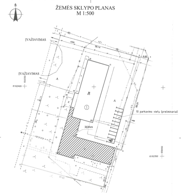 Visuomenės informavimas apie numatomą administracinio-buitinio pastato projektavimą