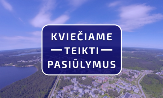 Kviečiame teikti pasiūlymus dėl užimtumo programos!