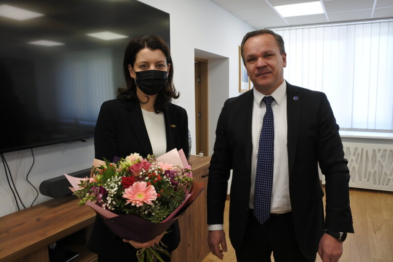 Lietuvos Respublikos socialinės apsaugos ir darbo ministrė lankosi Visagino savivaldybėje