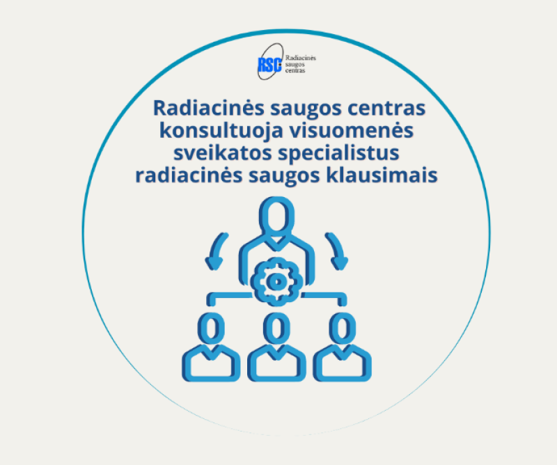 Radiacinės saugos centras konsultuoja visuomenės sveikatos specialistus radiacinės saugos klausimais