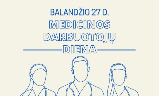 Balandžio 27 d. – Medicinos darbuotojų diena