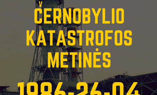 36-osios Černobylio katastrofos metinės