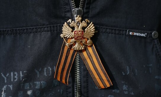 Už Georgijaus juostos ir kitų Rusijos karo prieš Ukrainą simbolių naudojimą grės baudos