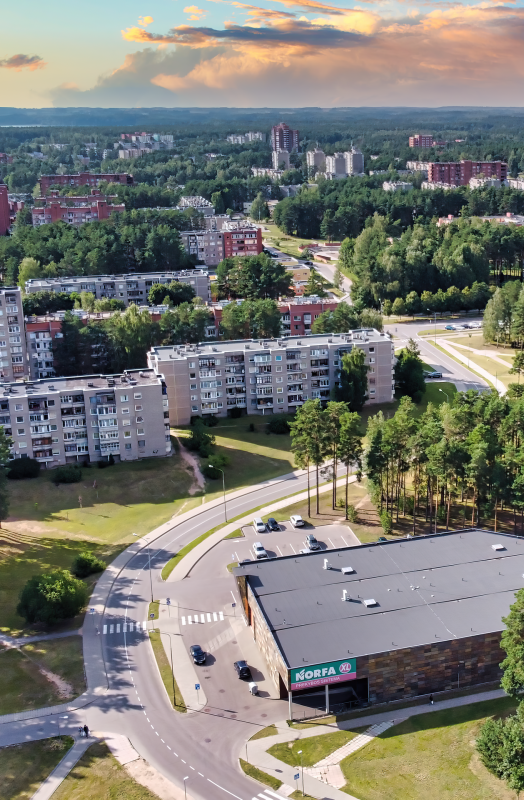 Visagino miesto kraštovaizdis - mūsų visų atsakomybė