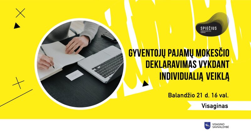 Gyventojų pajamų mokesčio deklaravimas vykdant individualią veiklą