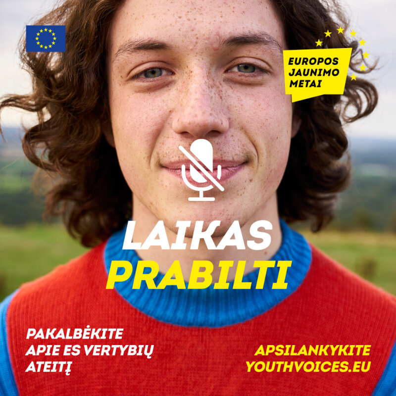 Pristatoma vizionieriška 3D platforma „Suteik savo vizijai balsą“ Europos jaunimo metų proga