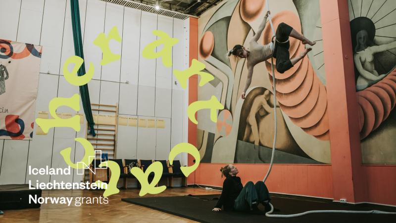 Между современным танцем и воздушной акробатикой: эскиз современного циркового представления «Как...