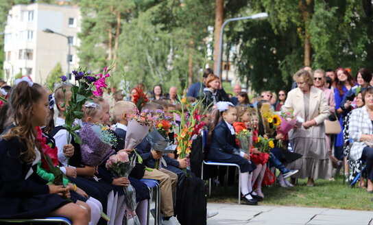 Visagino moksleiviai pasitiko naujuosius mokslo metus!