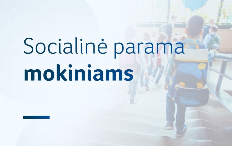 Socialinė parama mokiniams