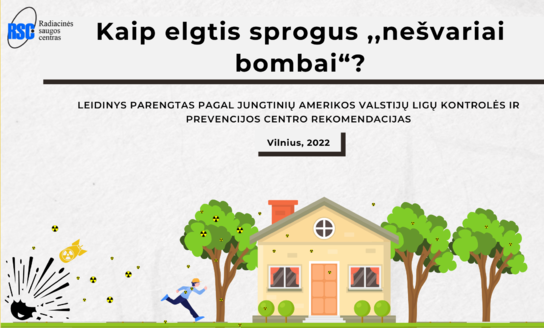 Kaip elgtis sprogus „nešvariai bombai"?