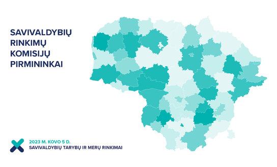 Patvirtinta savivaldybių rinkimų komisijų sudėtis 2023 m. rinkimams 