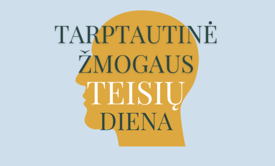 Gruodžio 10 d. - Tarptautinė žmogaus teisių diena