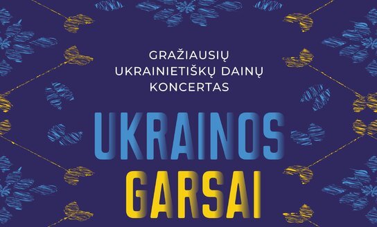 Gražiausių ukrainietiškų dainų koncertas UKRAINOS GARSAI, rež. S. Moisejevas