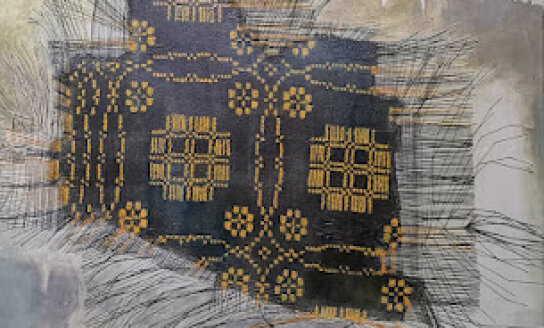 Unikali Jolantos Žalalienės tapybos darbų paroda „Procesai“ – meninis entografinės tekstilės tyrimas
