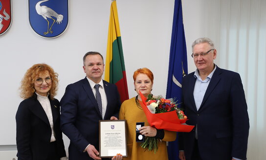 Visagino garbės pilietė E. Telksnienė švenčia 70-ies metų jubiliejų!
