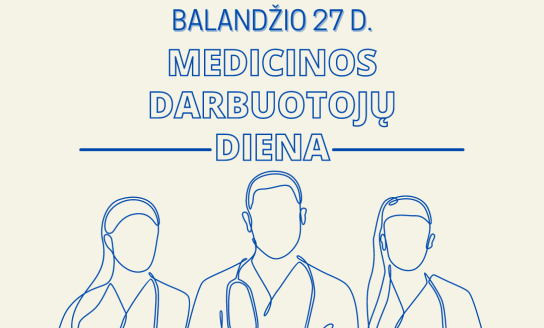 Balandžio 27-oji – Medicinos darbuotojų diena