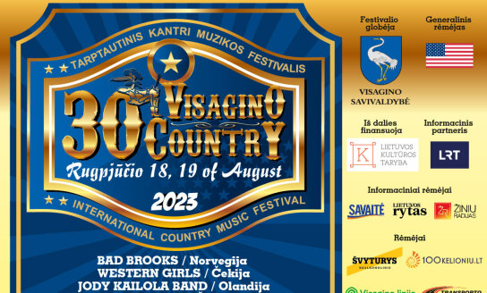 Švęskime festivalio „Visagino Country“ jubiliejų!