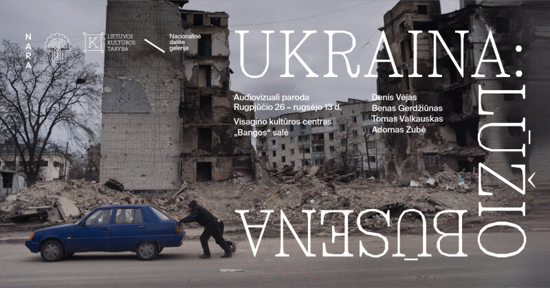 Audiovizuali paroda „Ukraina: lūžio būsena“ Visagine