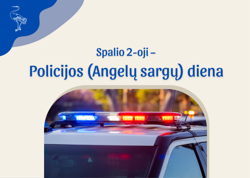 Spalio 2-oji – Policijos (Angelų sargų) diena