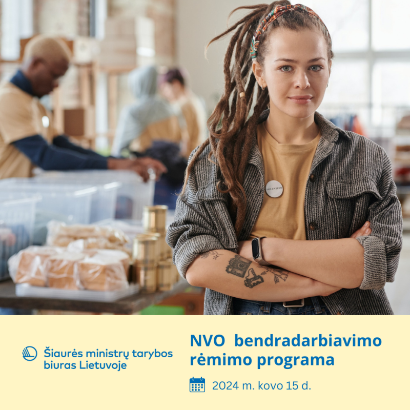 Parama bendriems Baltijos ir Šiaurės šalių NVO projektams