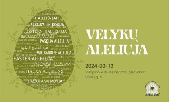 Kovo 13 d. kviečiame į VKC „Sedulina" kartu pasiruošti Velykoms!