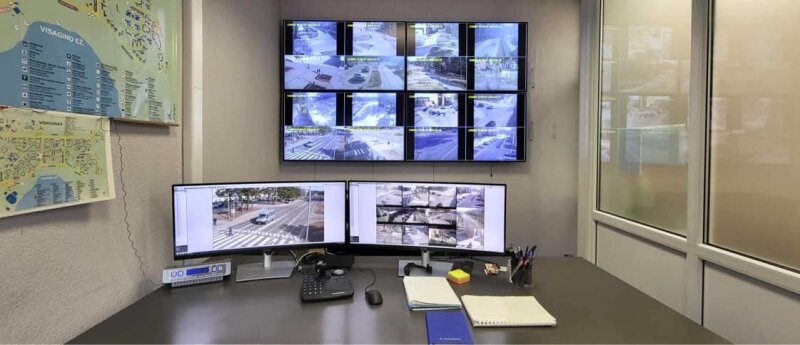 Jausimės saugesni: pradedama naujinti miesto vaizdo stebėjimo įranga