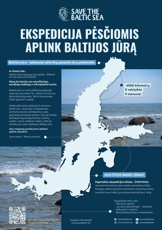 Ekspedicija „Išsaugokime Baltiją!“. Kviečiame susipažinti iš arčiau!