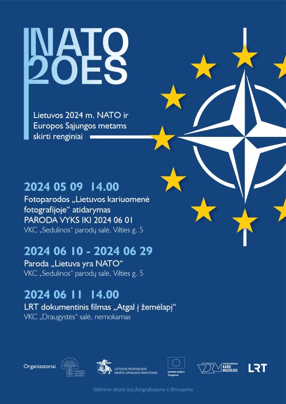 Lietuvos 2024 m. NATO ir Europos Sąjungos metams skirti renginiai
