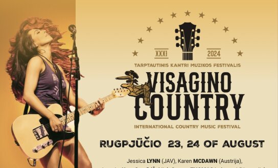Kviečiame dalyvauti tarptautiniame muzikos festivalyje „Visagino country“!