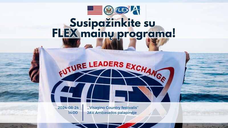 Kviečia 9-10 klasių mokinius, tėvus ir mokytojus sužinoti apie mainus!