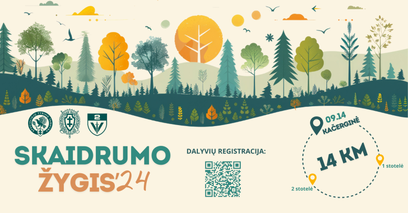 Kvietimas dalyvauti renginyje „Skaidrumo žygis 2024“