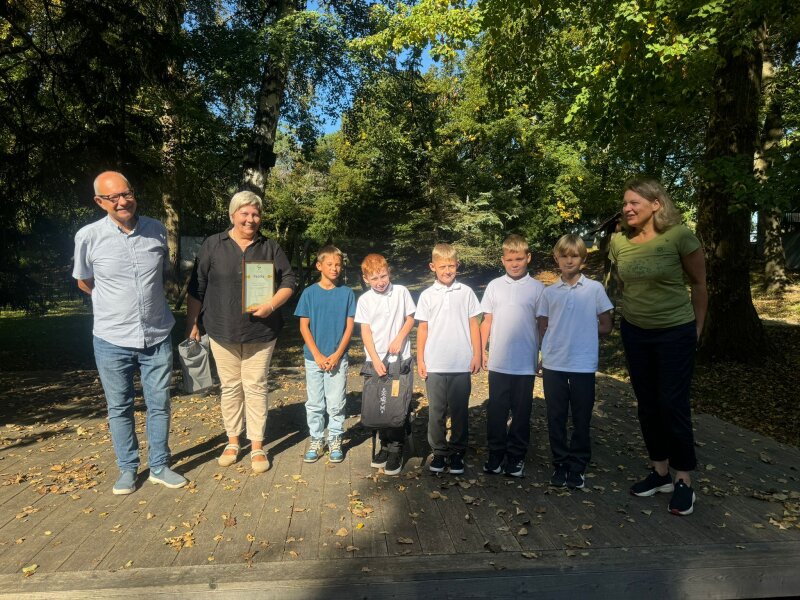 „Verdenės“ ketvirtokai tapo konkurso „Pamoka gamtoje“ nugalėtojais