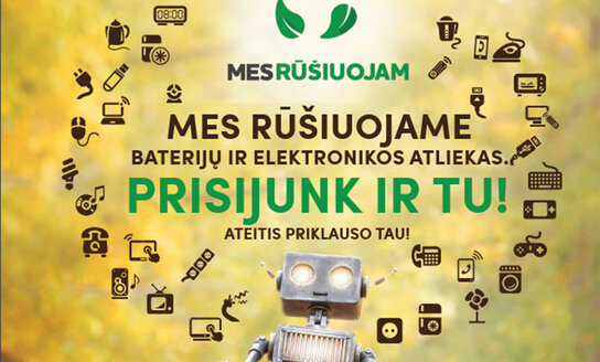 Nacionalinis aplinkosaugos projektas „Mes rūšiuojam“