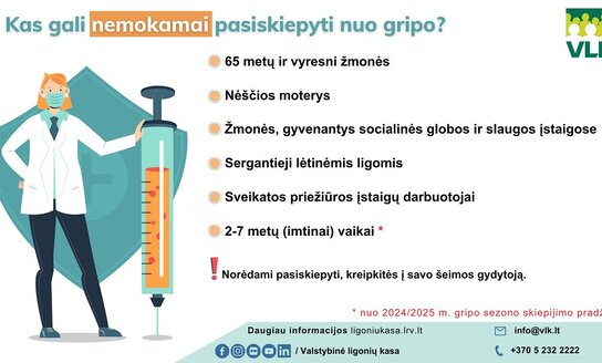 VšĮ Visagino pirminės sveikatos priežiūros centras prašo suklusti ir kviečia skiepytis