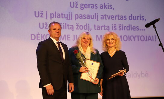 Mokytojams skyrėme gražiausius žodžius ir didžiausias padėkas!