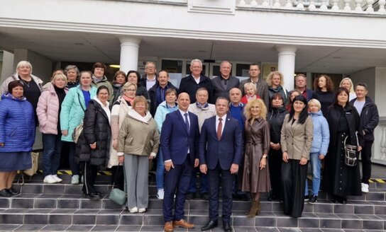 Kitame Lietuvos krašte: Visagino savivaldybės atstovai dalinosi patirtimi Šakiuose!