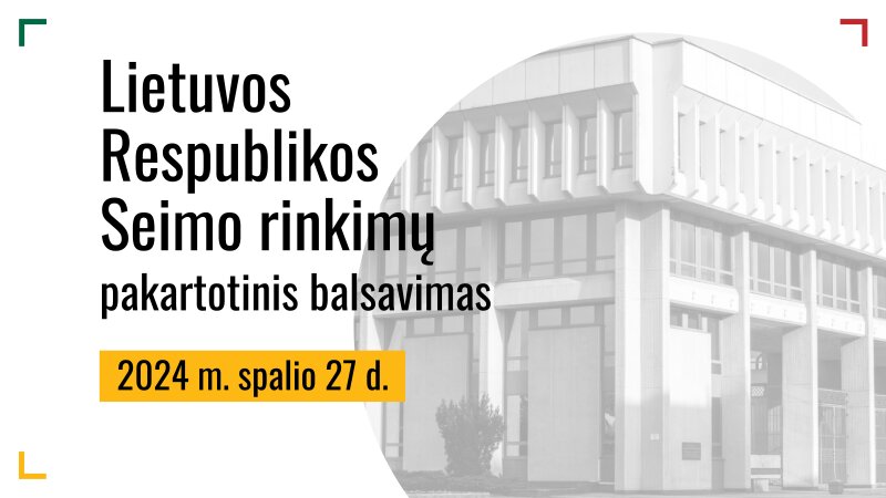 II Seimo rinkimų turas: kur ir kada balsuoti?